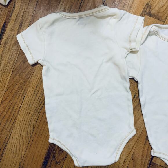 Organic Cotton Touched by Nature 2 pack pun neutral onesies - Picture 4 of 5